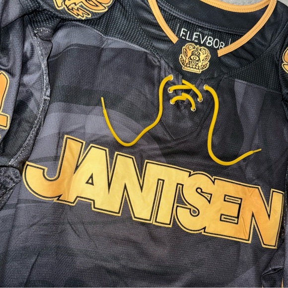 JANTSEN GUTTER LE GOLD HOCKEY JERSEY - Picture 3 of 8
